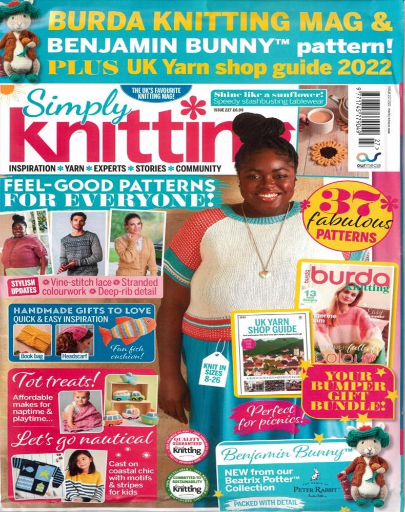 Simply Knitting Magazine Issue NO 227