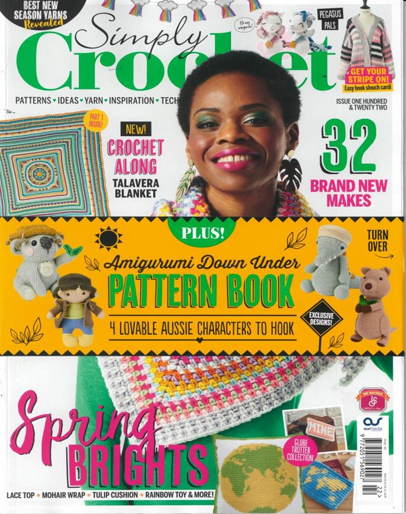 Simply Crochet Magazine Issue NO 122
