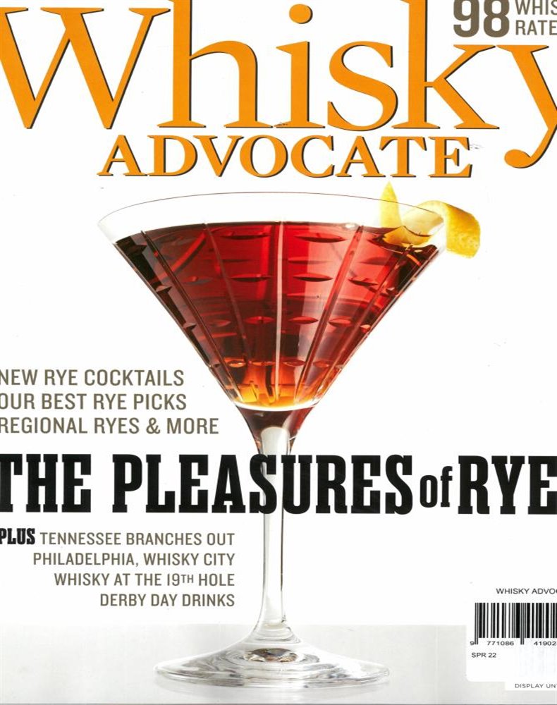 Whisky advocate Magazine Issue SPRING