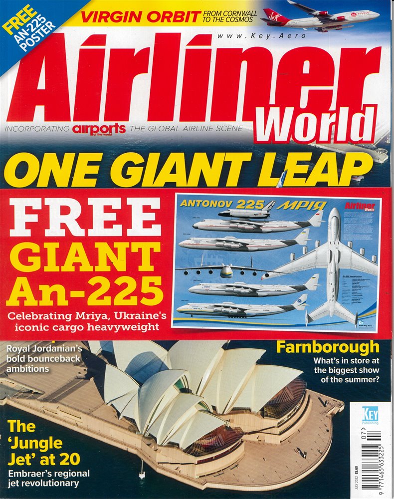 Airliner World Magazine Issue JUL 22
