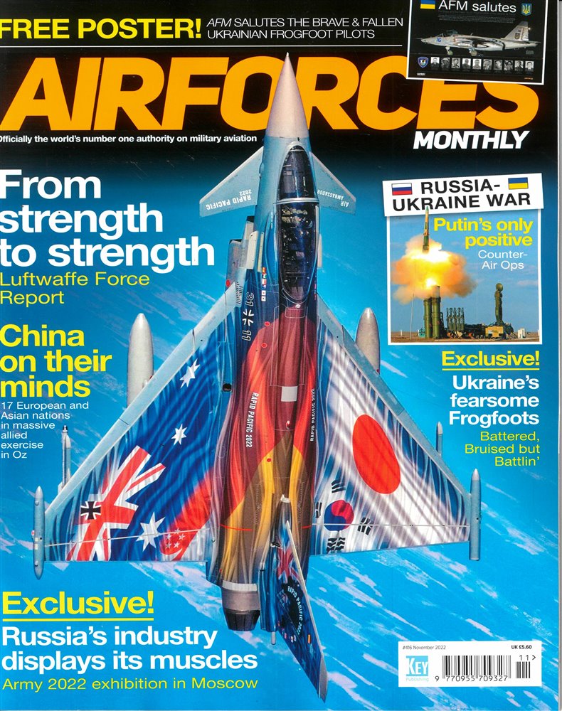 AirForces Monthly Magazine Subscription