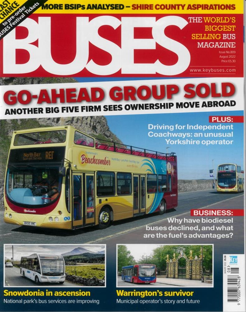 Buses Magazine Issue AUG 22