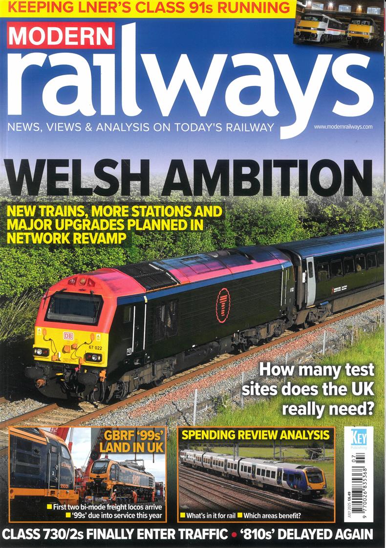 Modern Railways - JUL 25