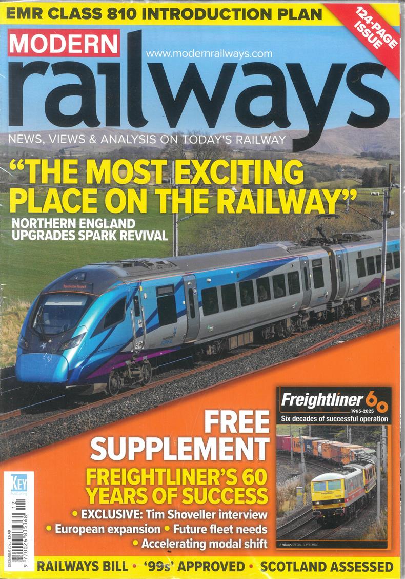Modern Railways - DEC 25