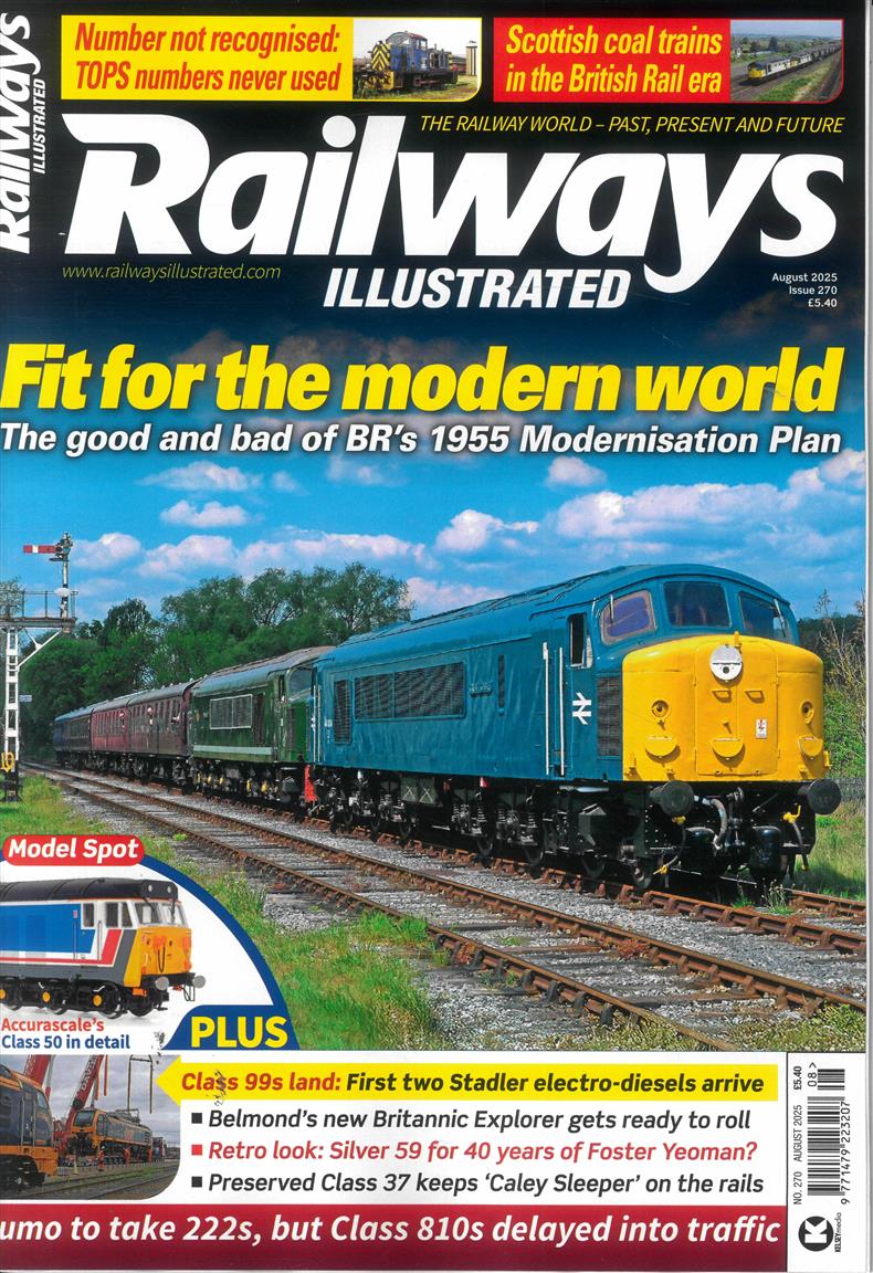 Railways Illustrated - AUG 25