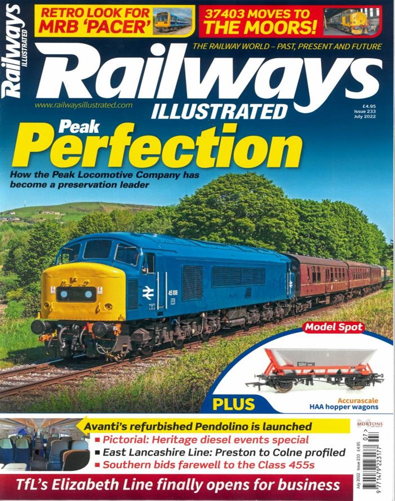 Railways Illustrated Magazine Issue JUL 22