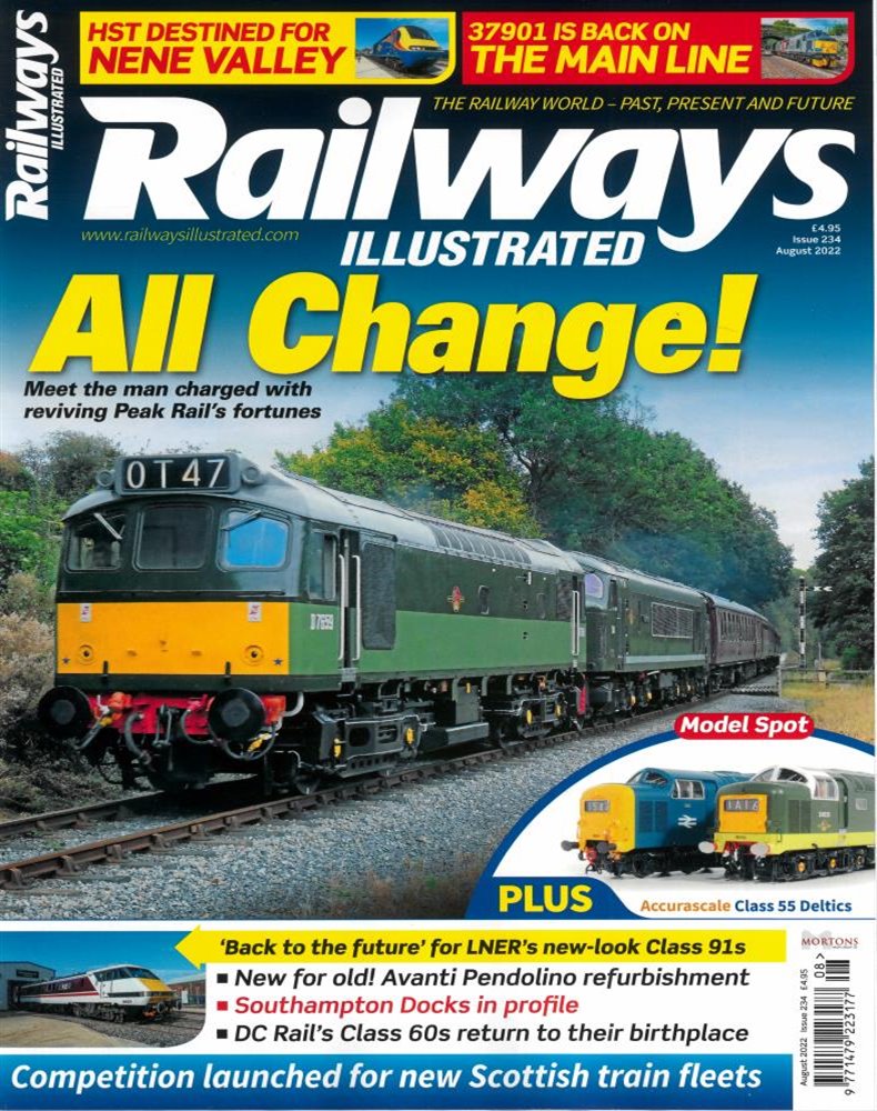 Railways Illustrated Magazine Issue AUG 22