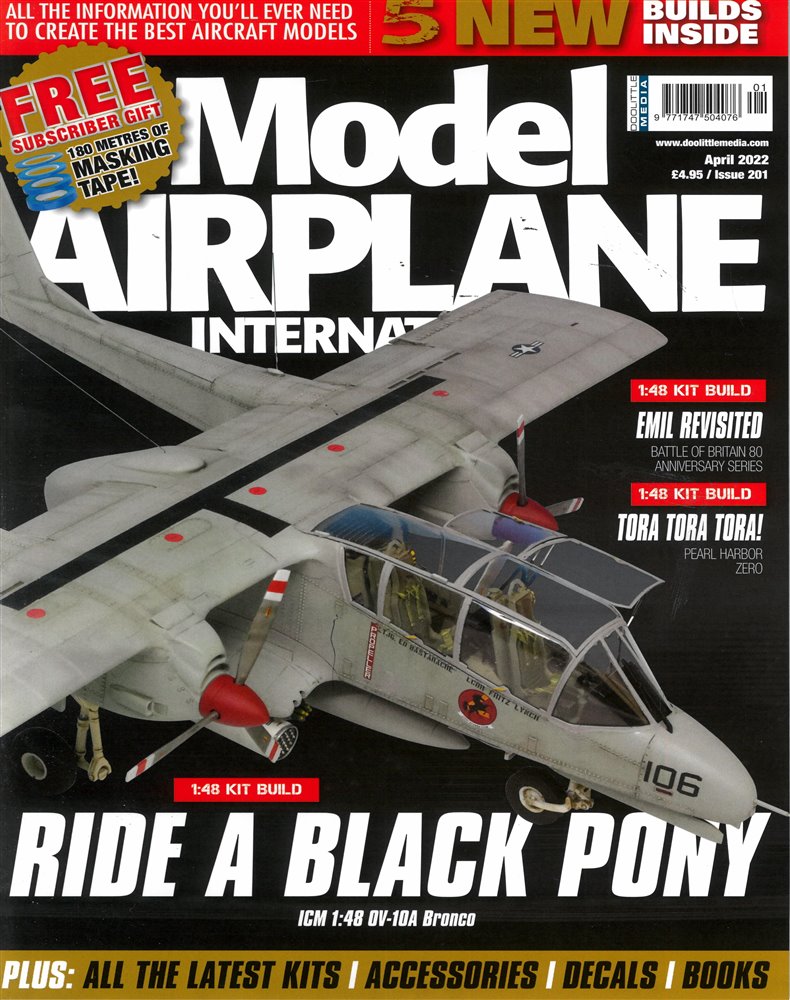 Model Airplane International Magazine Issue NO 201