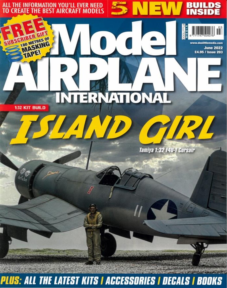 Model Airplane International Magazine Issue NO 203