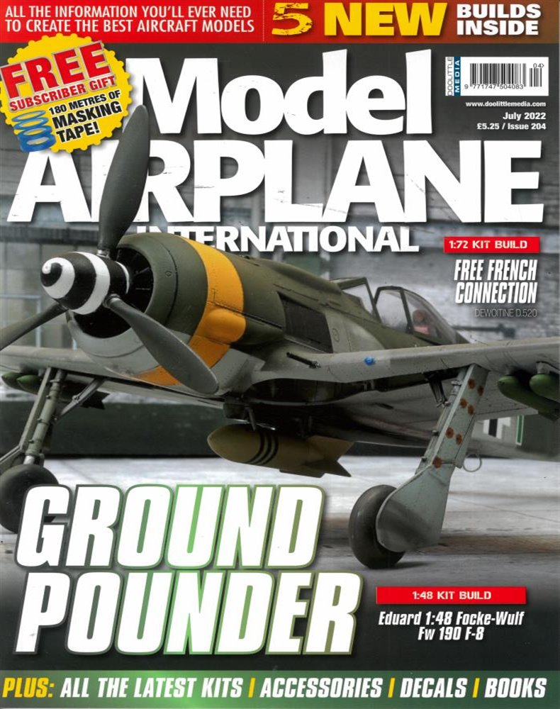 Model Airplane International Magazine Issue NO 204