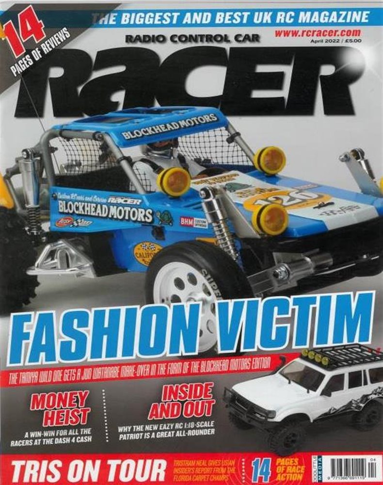 Radio Control Car Racer Magazine Issue APR 22