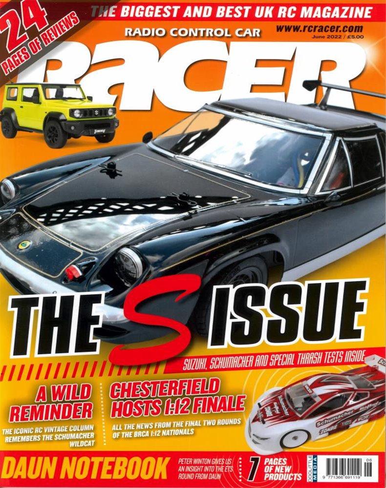 Radio Control Car Racer Magazine Issue JUN 22