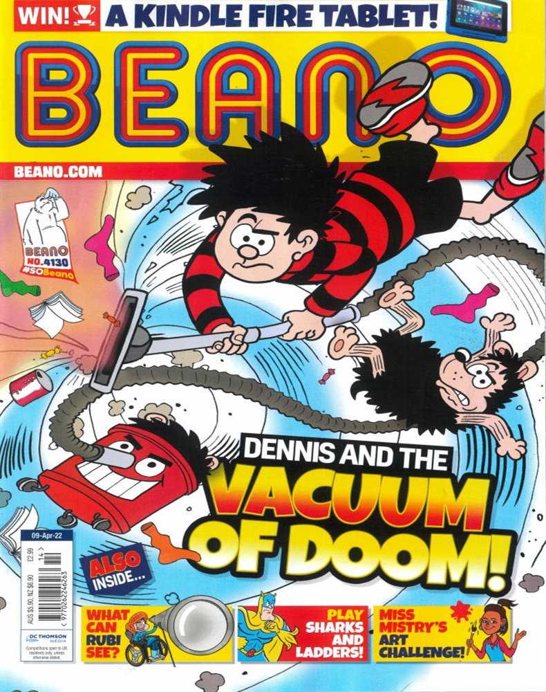 Beano Magazine Issue 09/04/2022