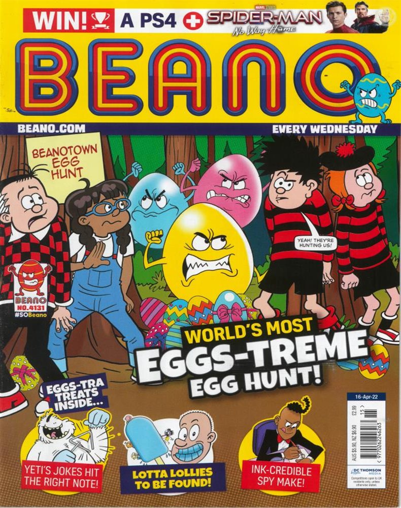 Beano Magazine Issue 16/04/2022