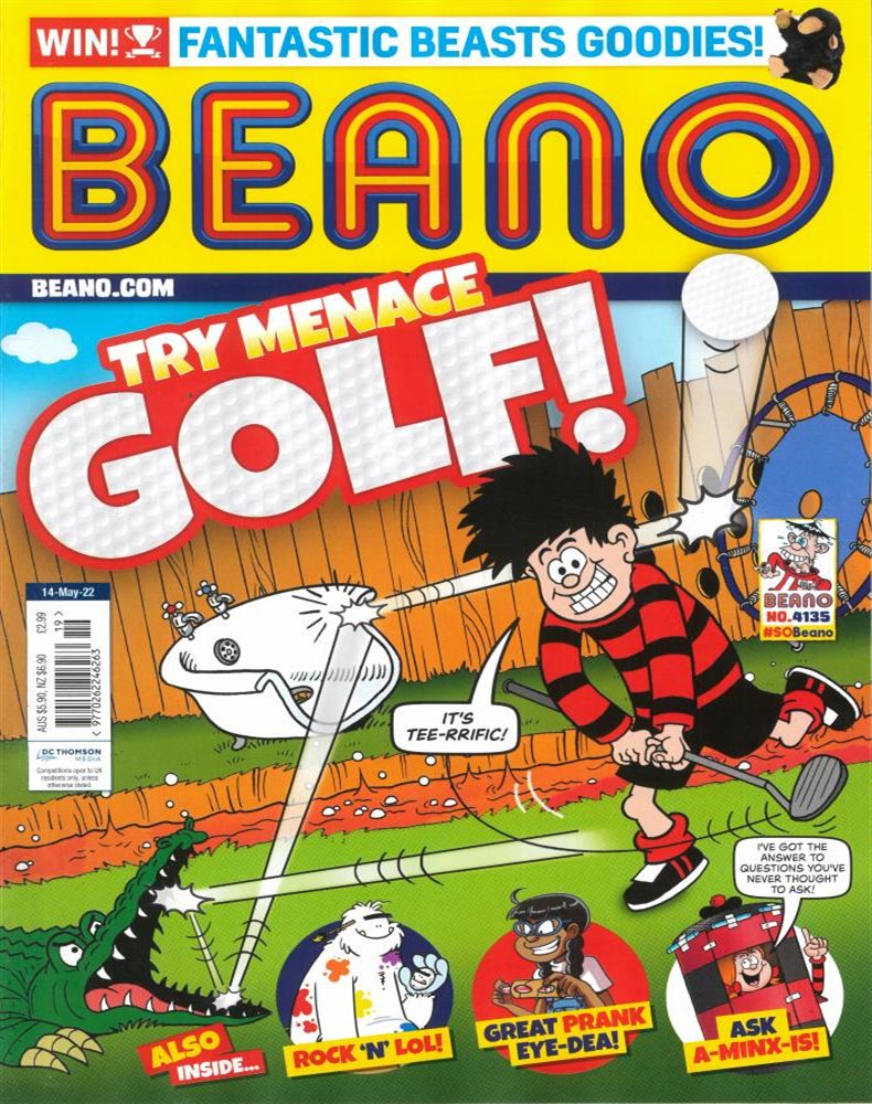 Beano Magazine Issue 14/05/2022
