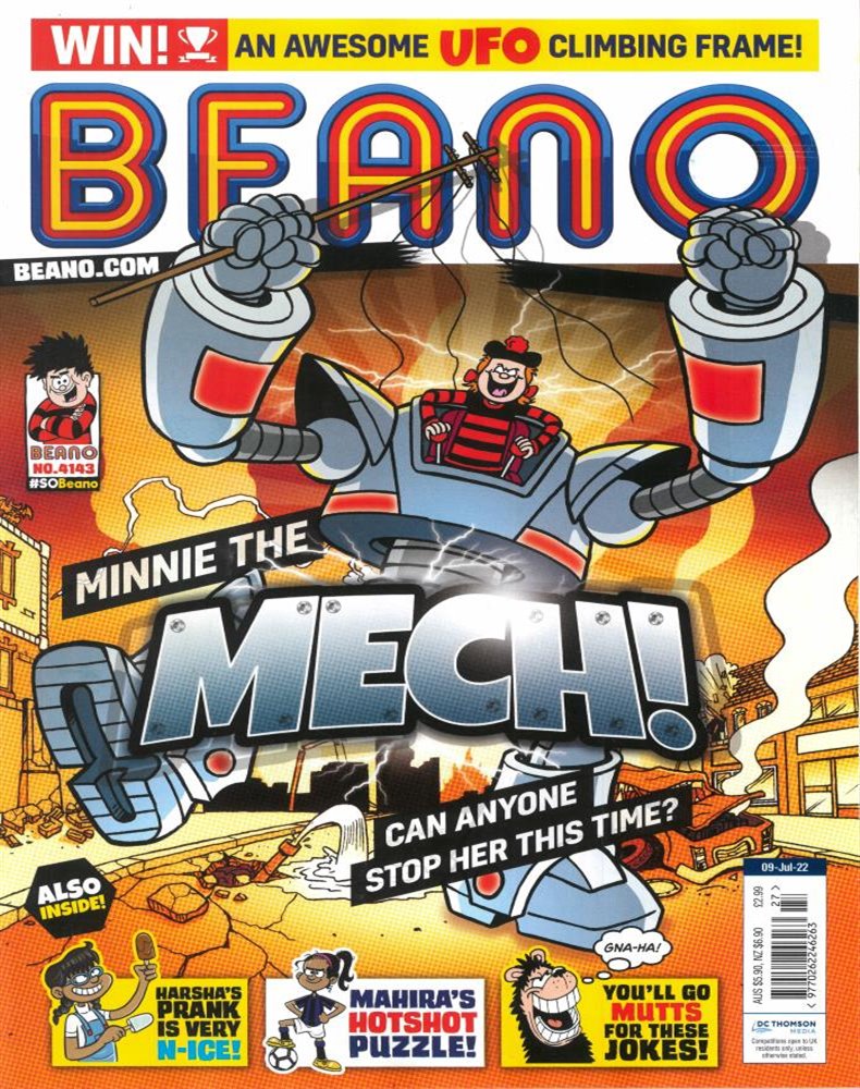 Beano Magazine Issue 09/07/2022