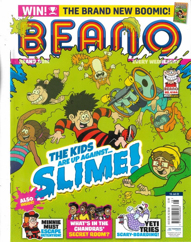 Beano Magazine Issue 16/07/2022