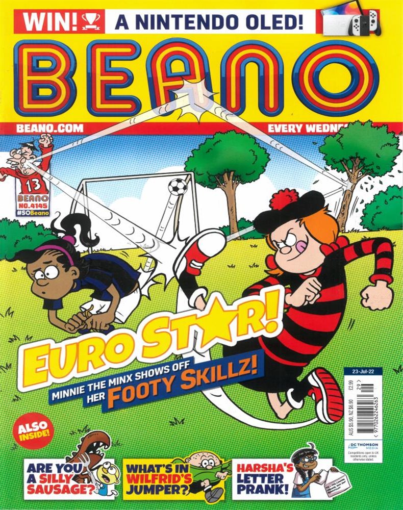 Beano Magazine Issue 23/07/2022