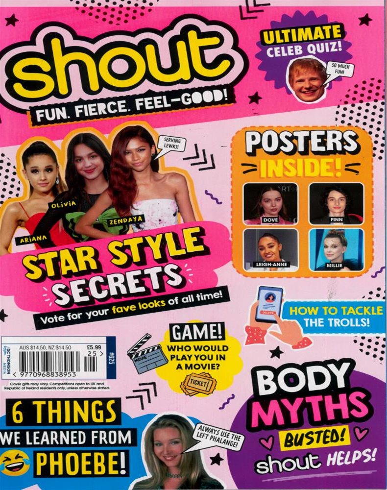 Shout Magazine Issue NO 625