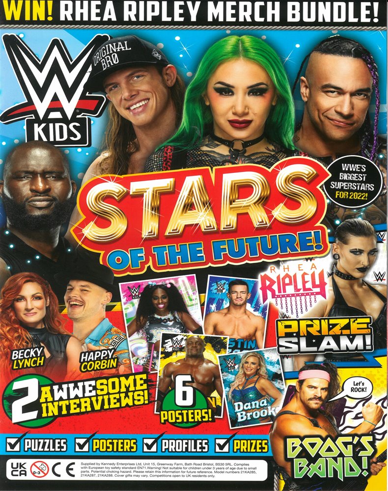 WWE Kids Magazine Issue NO 177