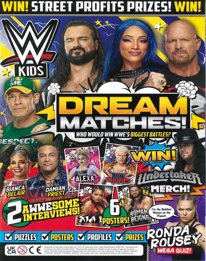 WWE Kids Magazine Issue NO 179