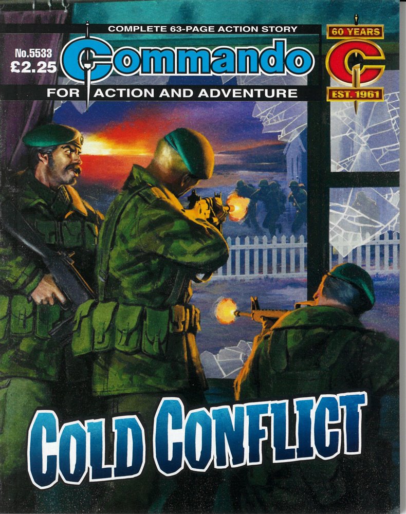 Commando Action Adventure Magazine Issue NO 5533