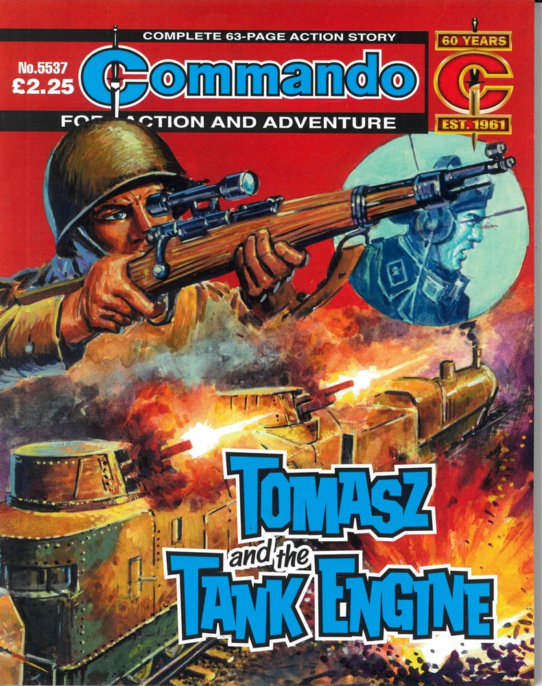 Commando Action Adventure Magazine Issue NO 5537