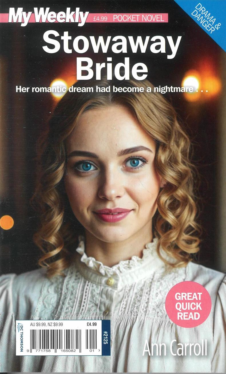 My Weekly Pocket Novels - NO 2125