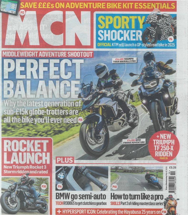 Motorcycle News - 08/05/2024