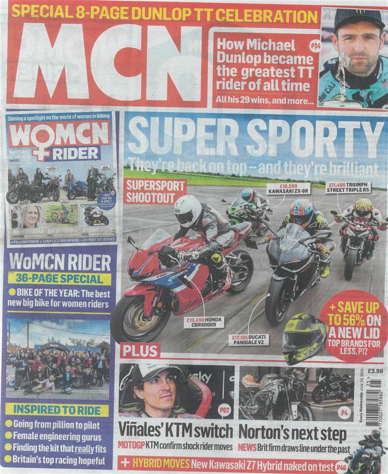 Motorcycle News - 19/06/2024