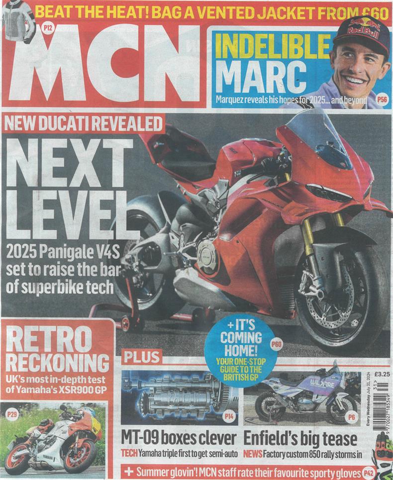Motorcycle News - 31/07/2024