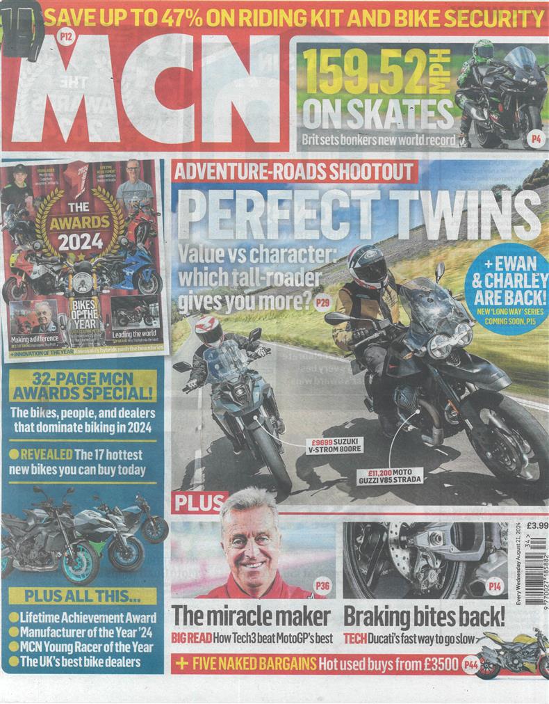 Motorcycle News - 21/08/2024