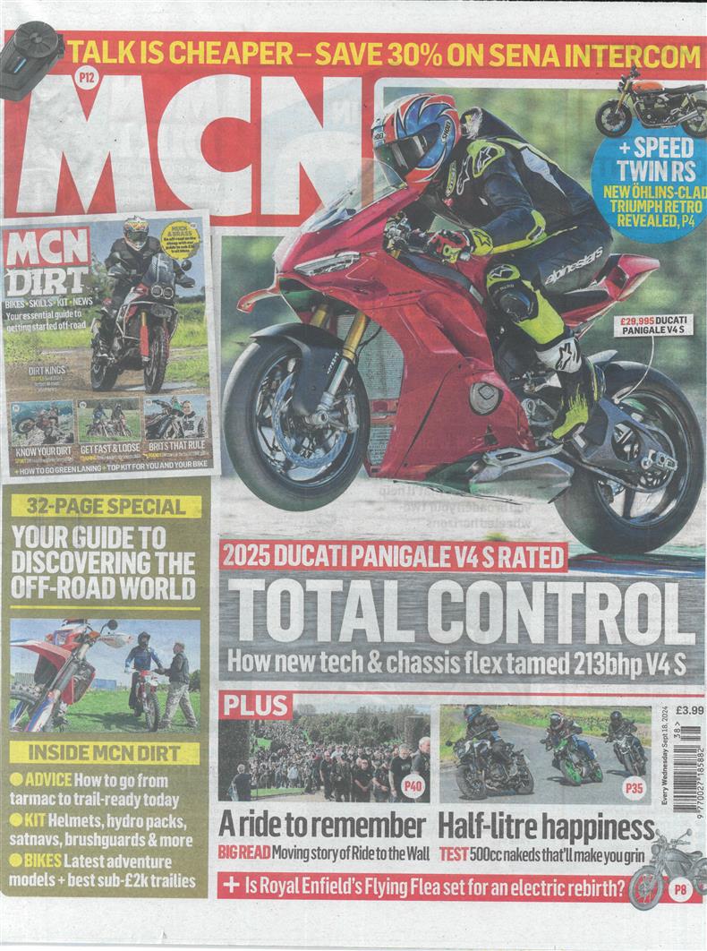 Motorcycle News - 18/09/2024