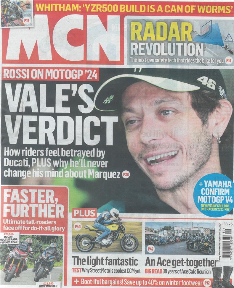 Motorcycle News - 25/09/2024