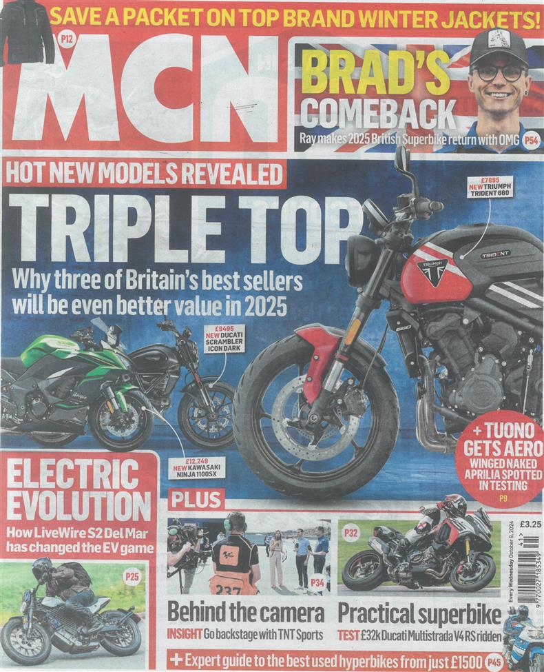 Motorcycle News - 09/10/2024
