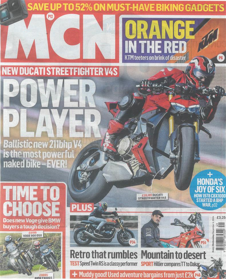 Motorcycle News - 04/12/2024