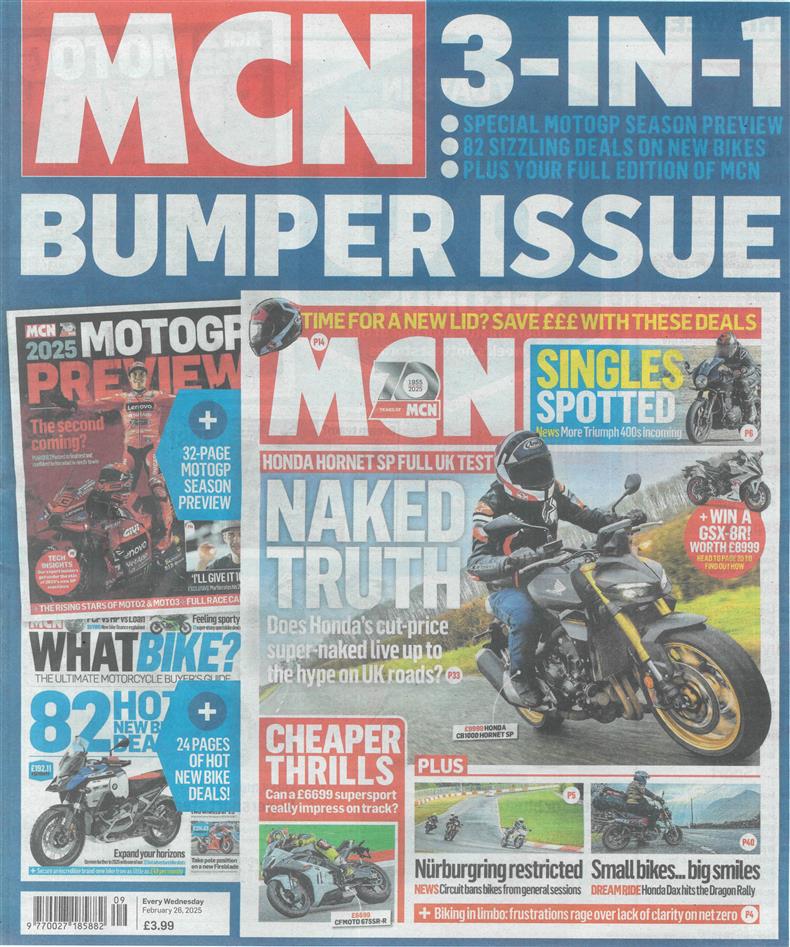 Motorcycle News - 26/02/2025
