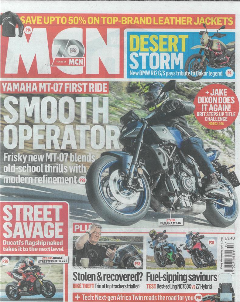 Motorcycle News - 02/04/2025