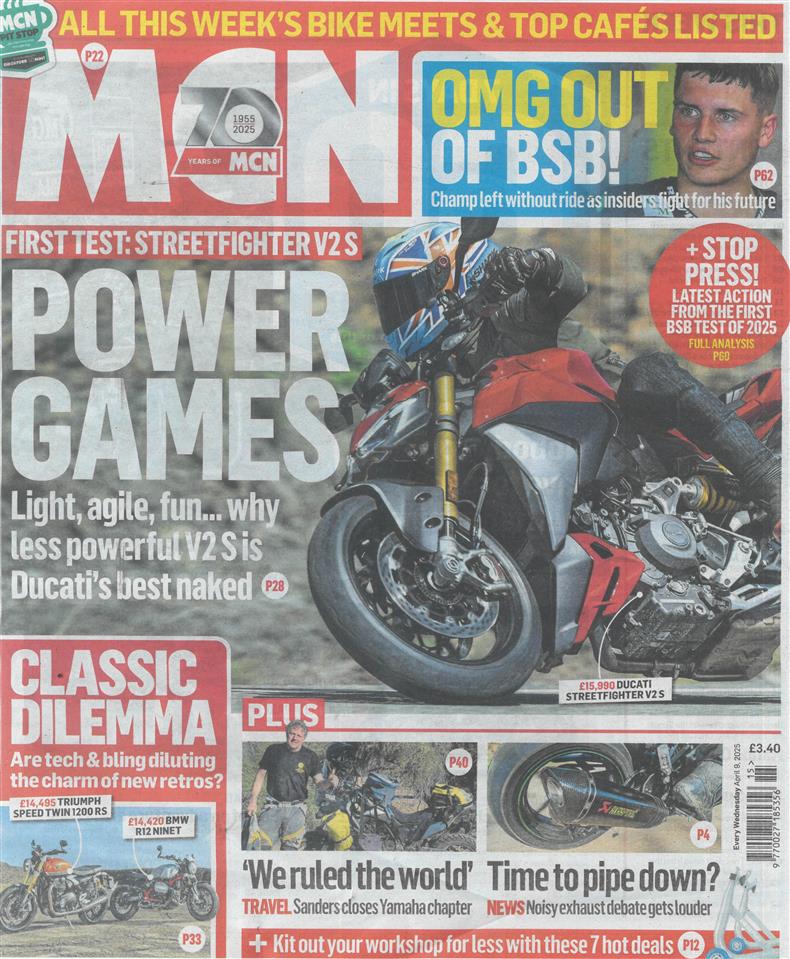 Motorcycle News - 09/04/2025