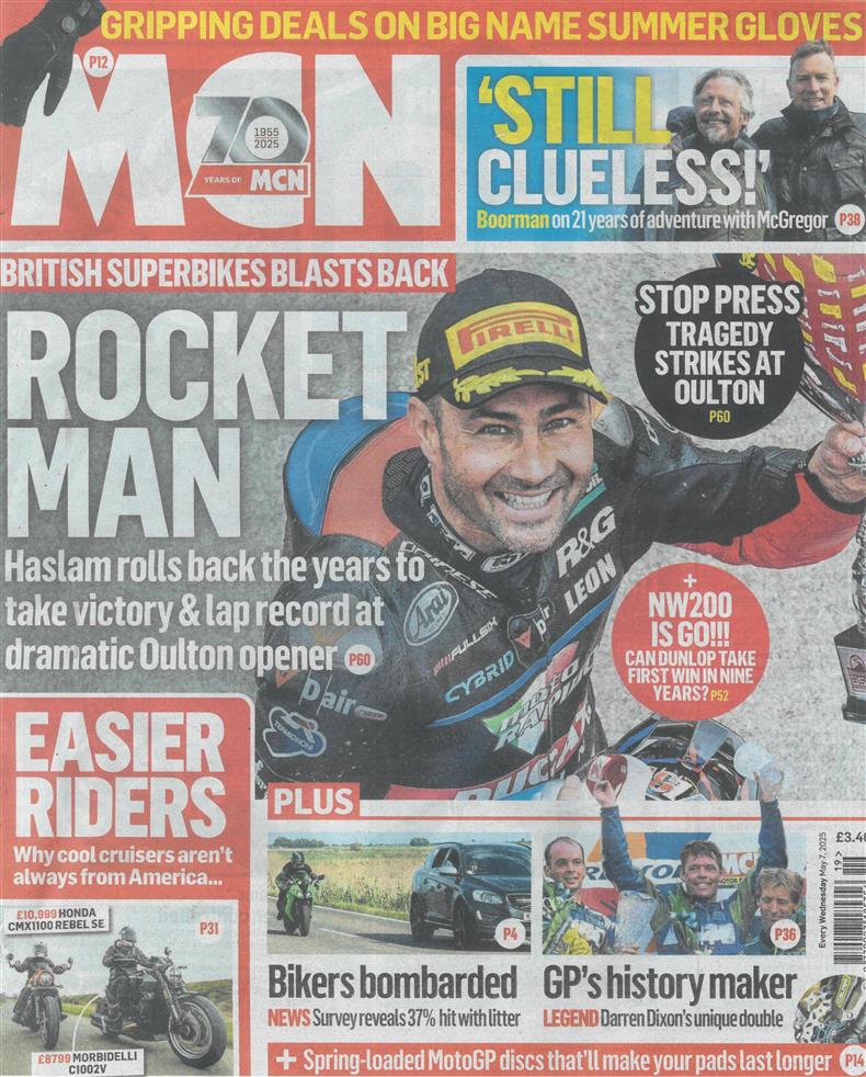 Motorcycle News - 07/05/2025