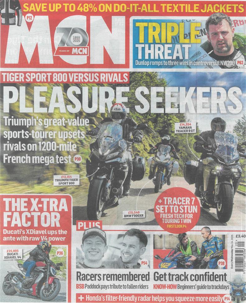 Motorcycle News - 14/05/2025