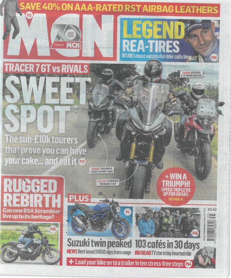 Motorcycle News - 27/08/2025