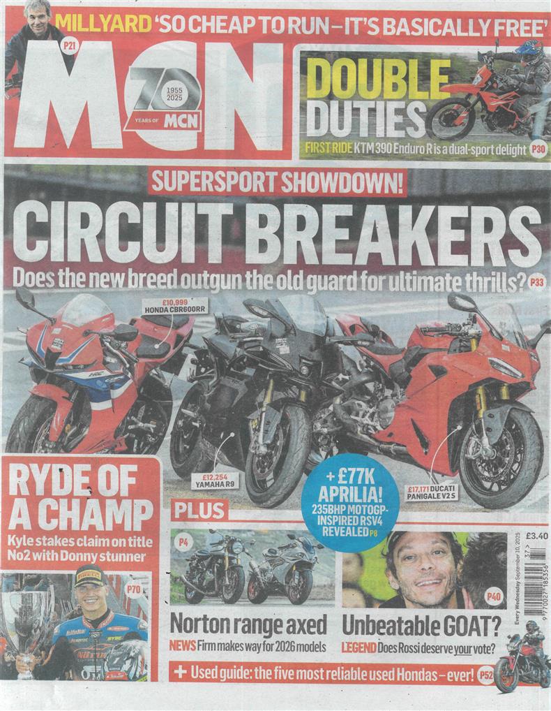 Motorcycle News - 10/09/2025