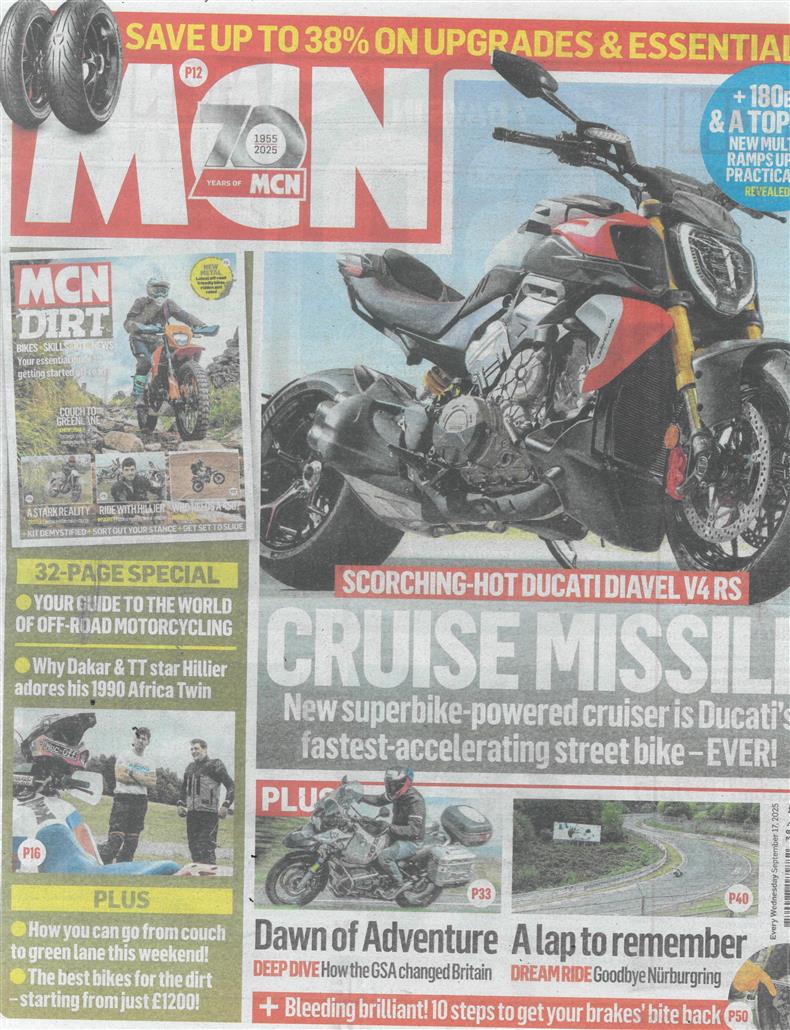 Motorcycle News - 17/09/2025