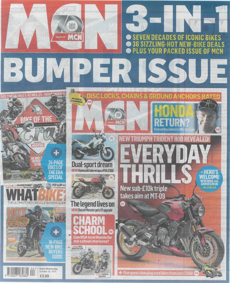 Motorcycle News - 29/10/2025