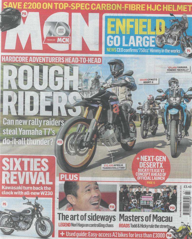 Motorcycle News - 19/11/2025