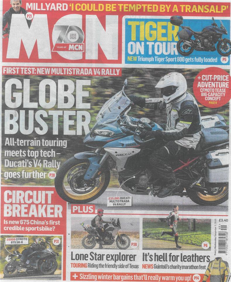 Motorcycle News - 03/12/2025