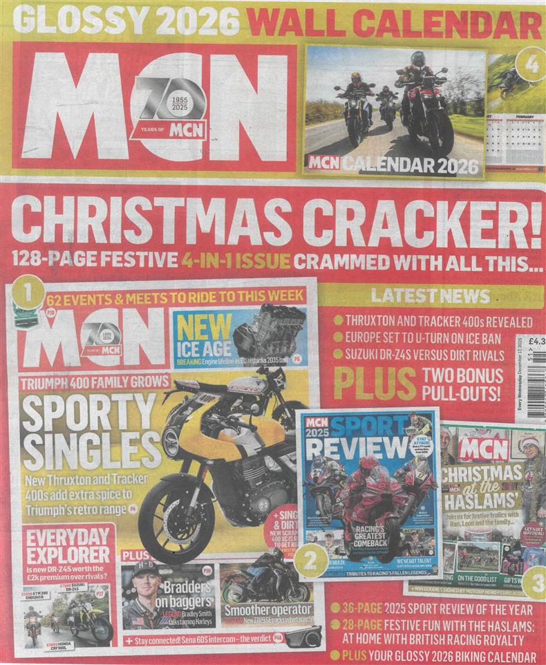 Motorcycle News - 17/12/2025