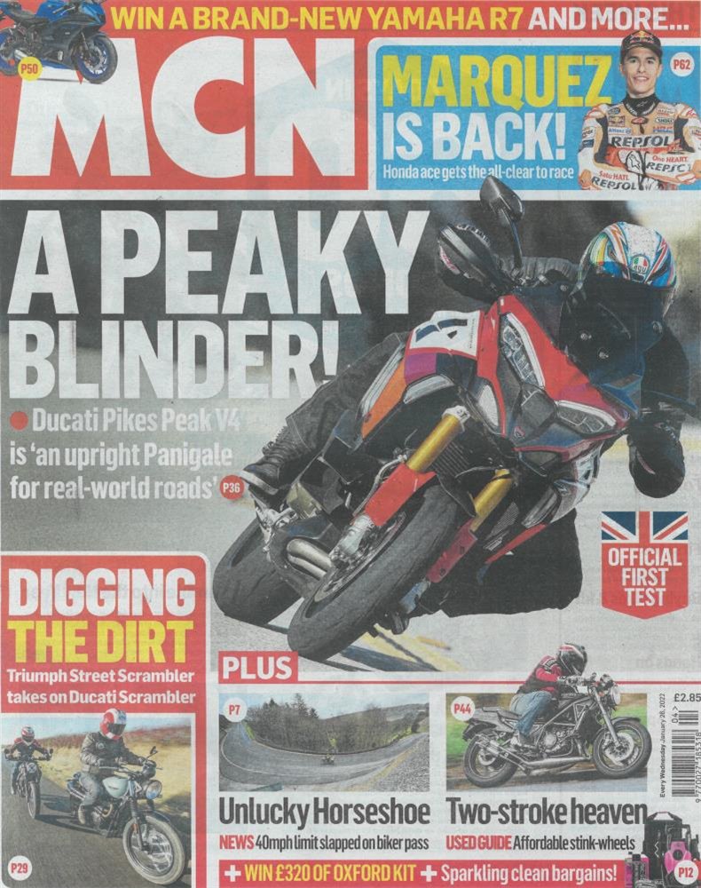 Motorcycle News Magazine Issue 26/01/2022