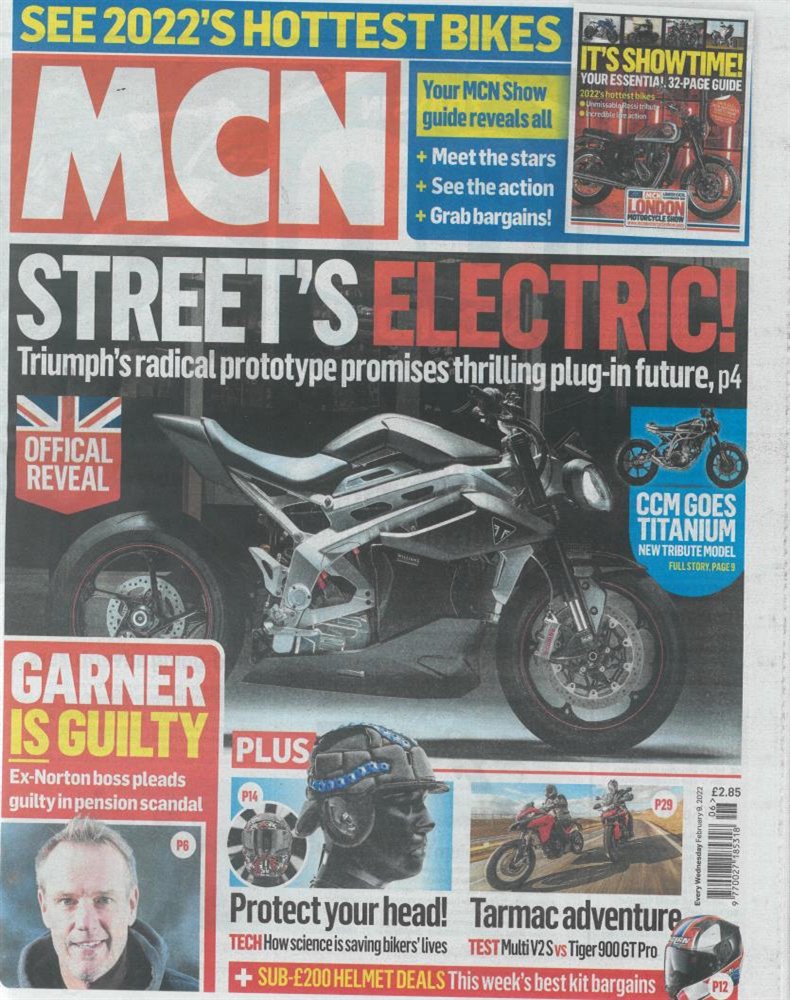 Motorcycle News Magazine Issue 09/02/2022